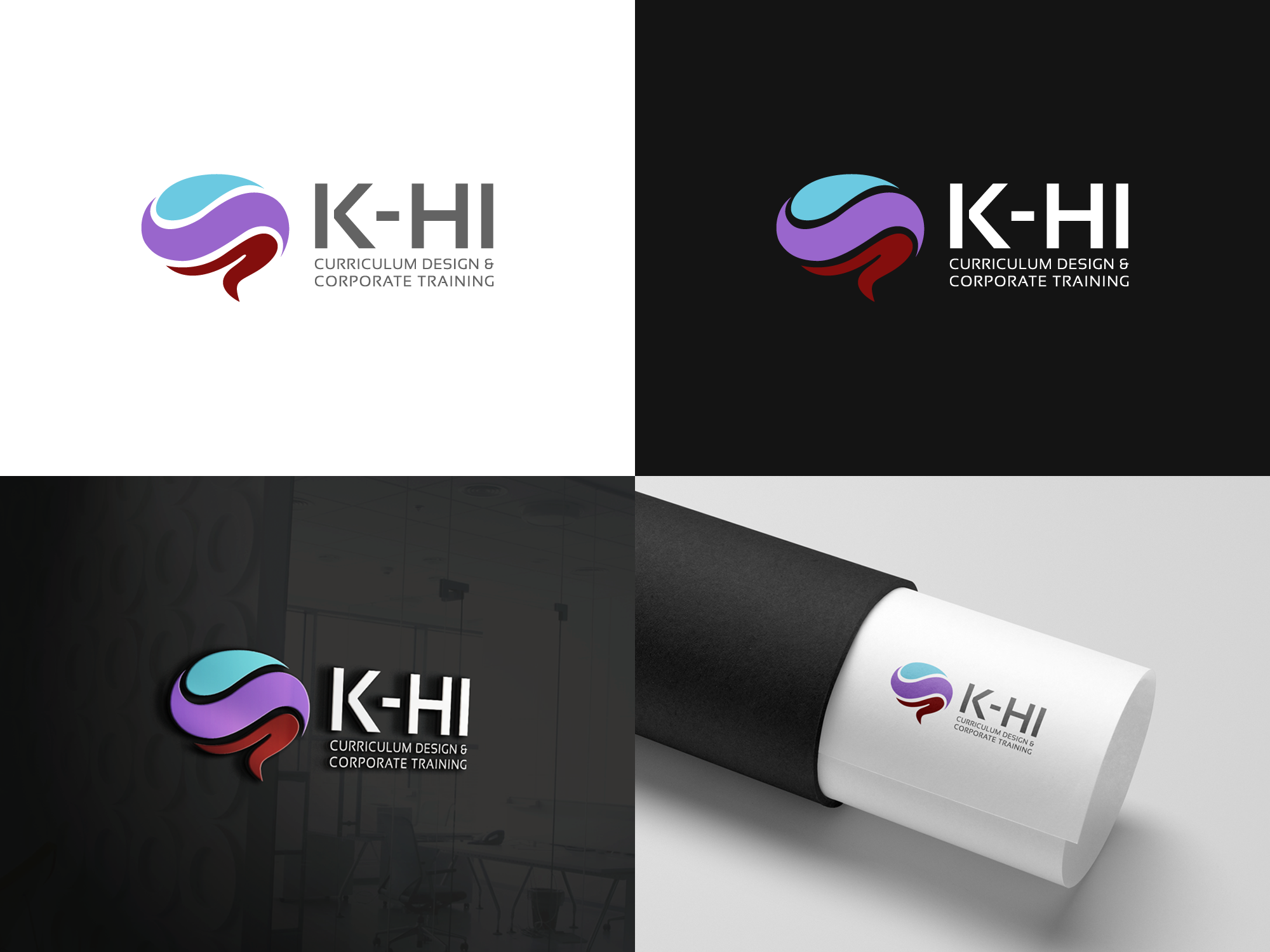 Logo Design by Color Chef for K-HI Curriculum Design & Corporate Training | Design: #27689017