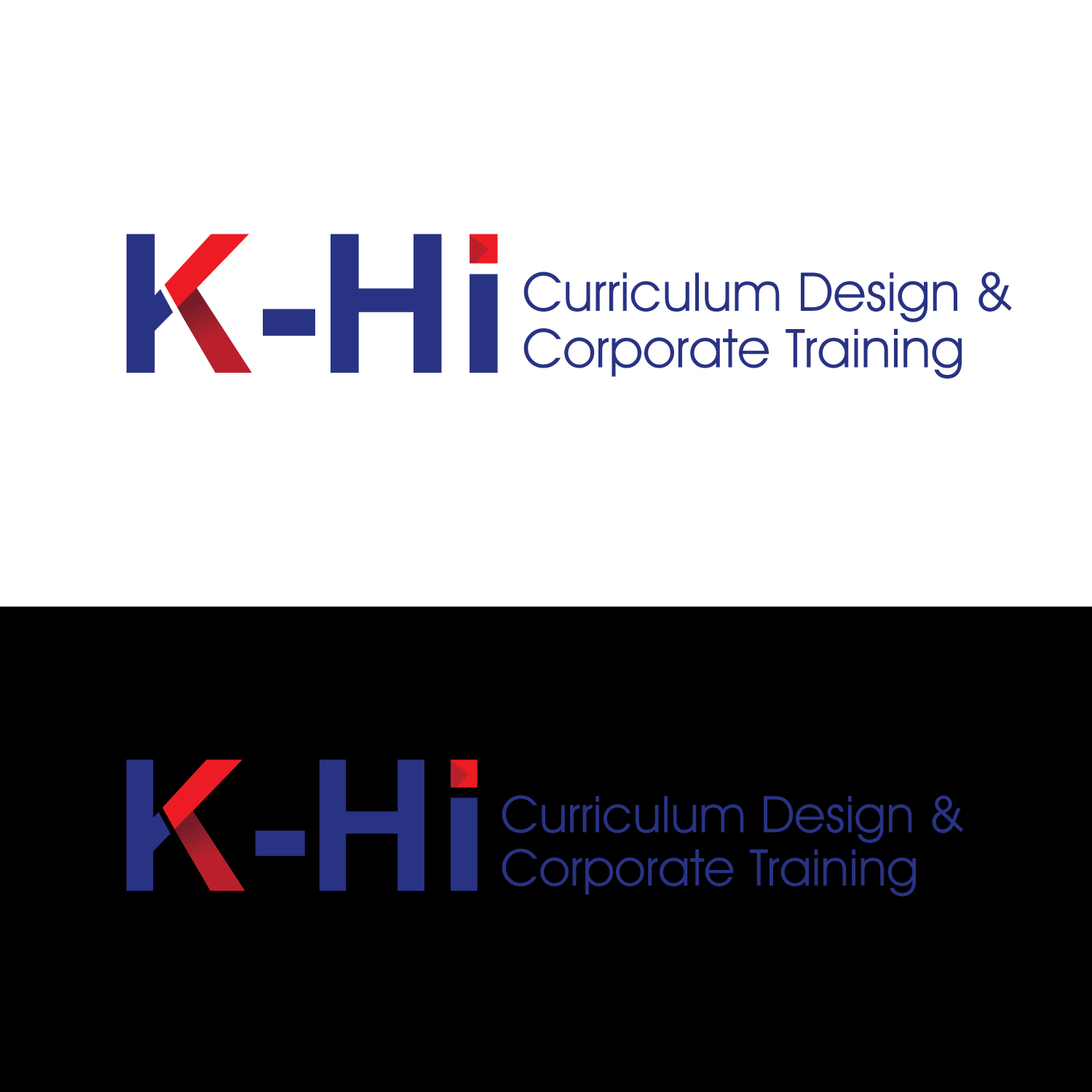 Logo Design by GODDREAMCREATION for K-HI Curriculum Design & Corporate Training | Design #27684154