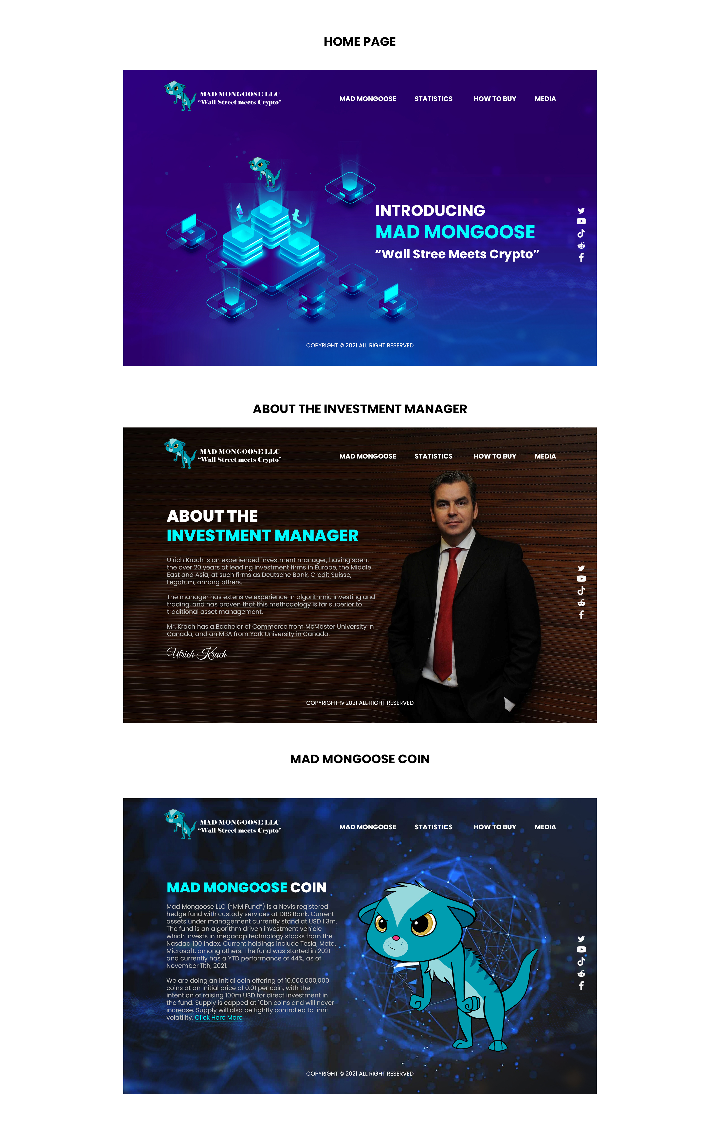 Web Design by MAHABA for this project | Design #27691585