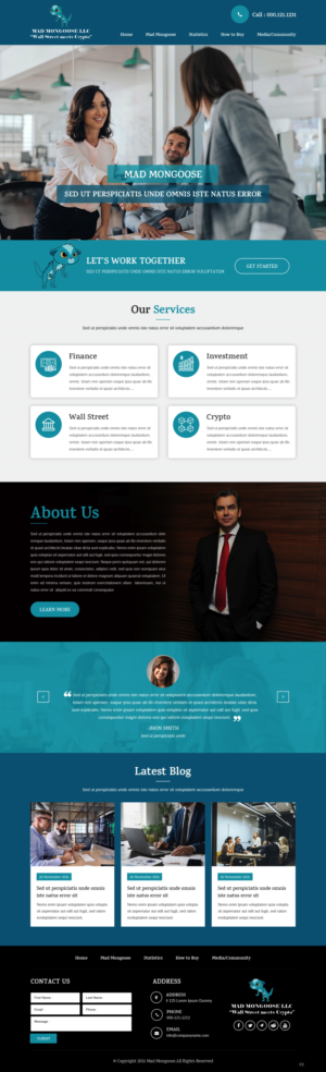 Web Design by pb for this project | Design: #27691128