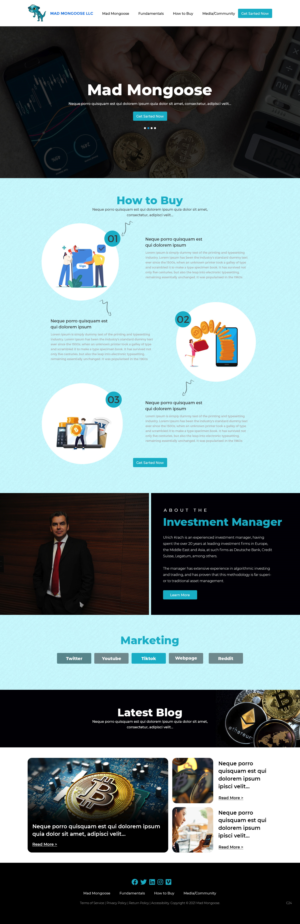 Web Design by pb for this project | Design: #27691129