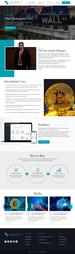 Web Design by sai.designer87 for this project | Design: #27691419