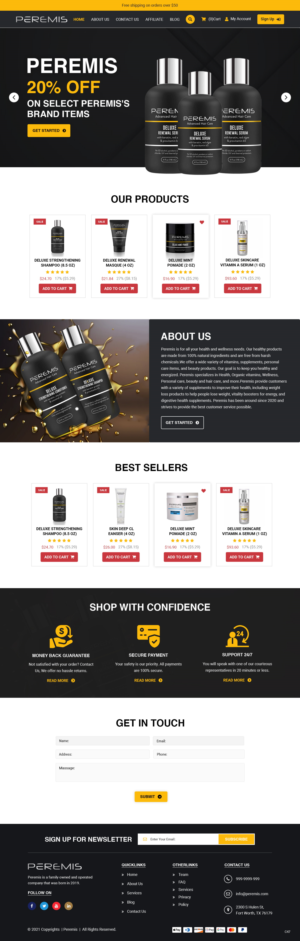 Web Design by pb for Peremis | Design: #27691117