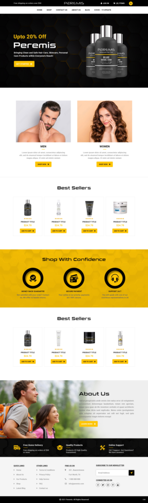 Web Design by pb for Peremis | Design: #27691119