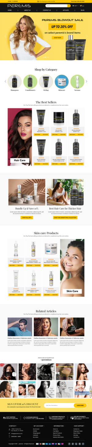 Web Design by Titan Eagle for Peremis | Design: #27691884