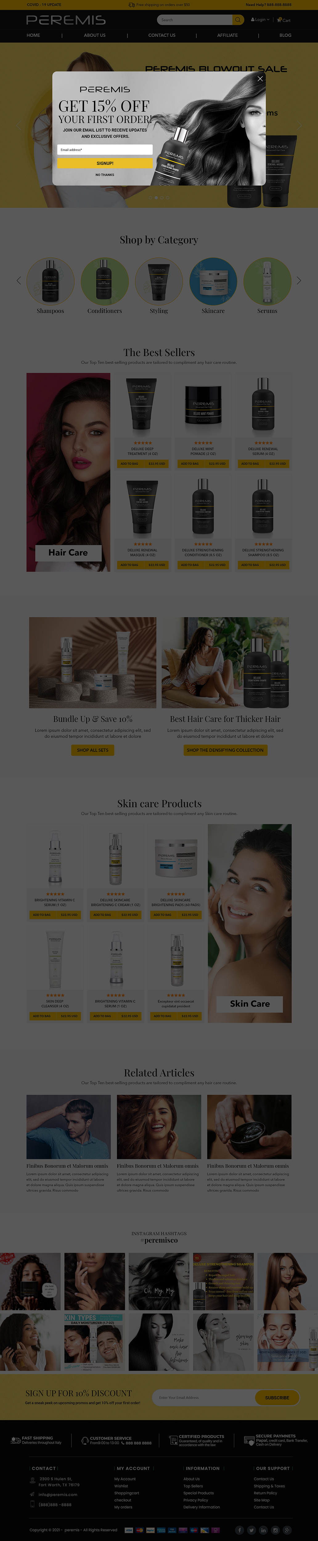 Web Design by Titan Eagle for Peremis | Design #27693182