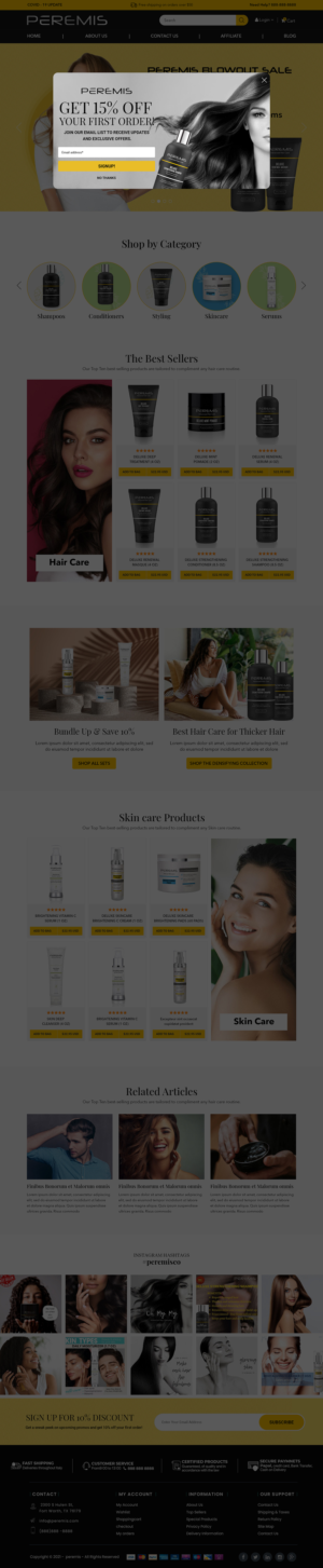 Web Design by Titan Eagle for Peremis | Design: #27693182