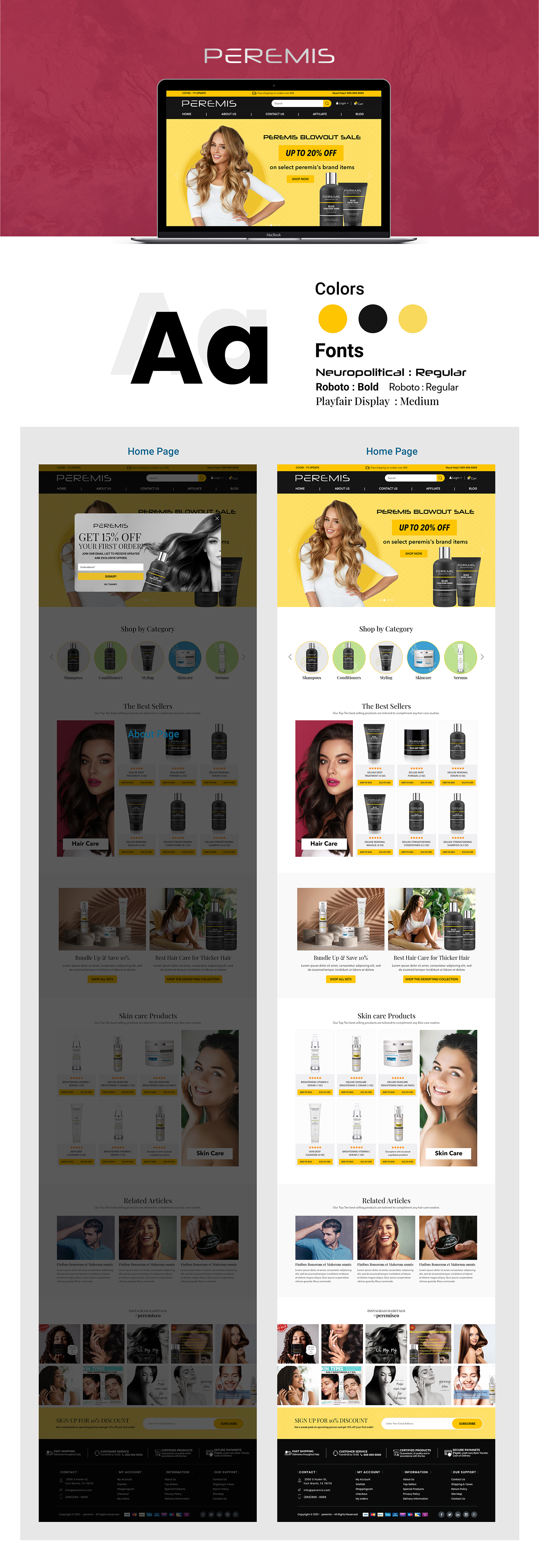 Web Design by Titan Eagle for Peremis | Design #27693185