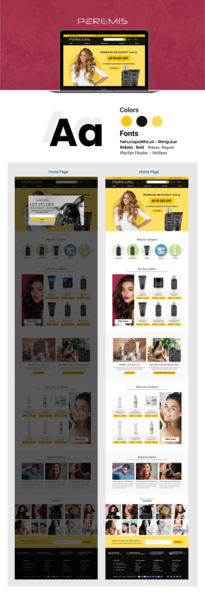 Web Design by Titan Eagle for Peremis | Design: #27693185