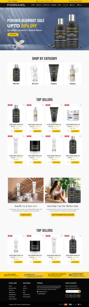 Web Design by Titan Eagle for Peremis | Design: #27700744