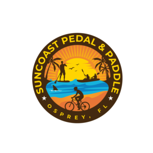 SunCoast Pedal & Paddle, Osprey, FL | Logo Design by Dream Logo Design