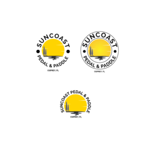 SunCoast Pedal & Paddle, Osprey, FL | Logo Design by Isu-D