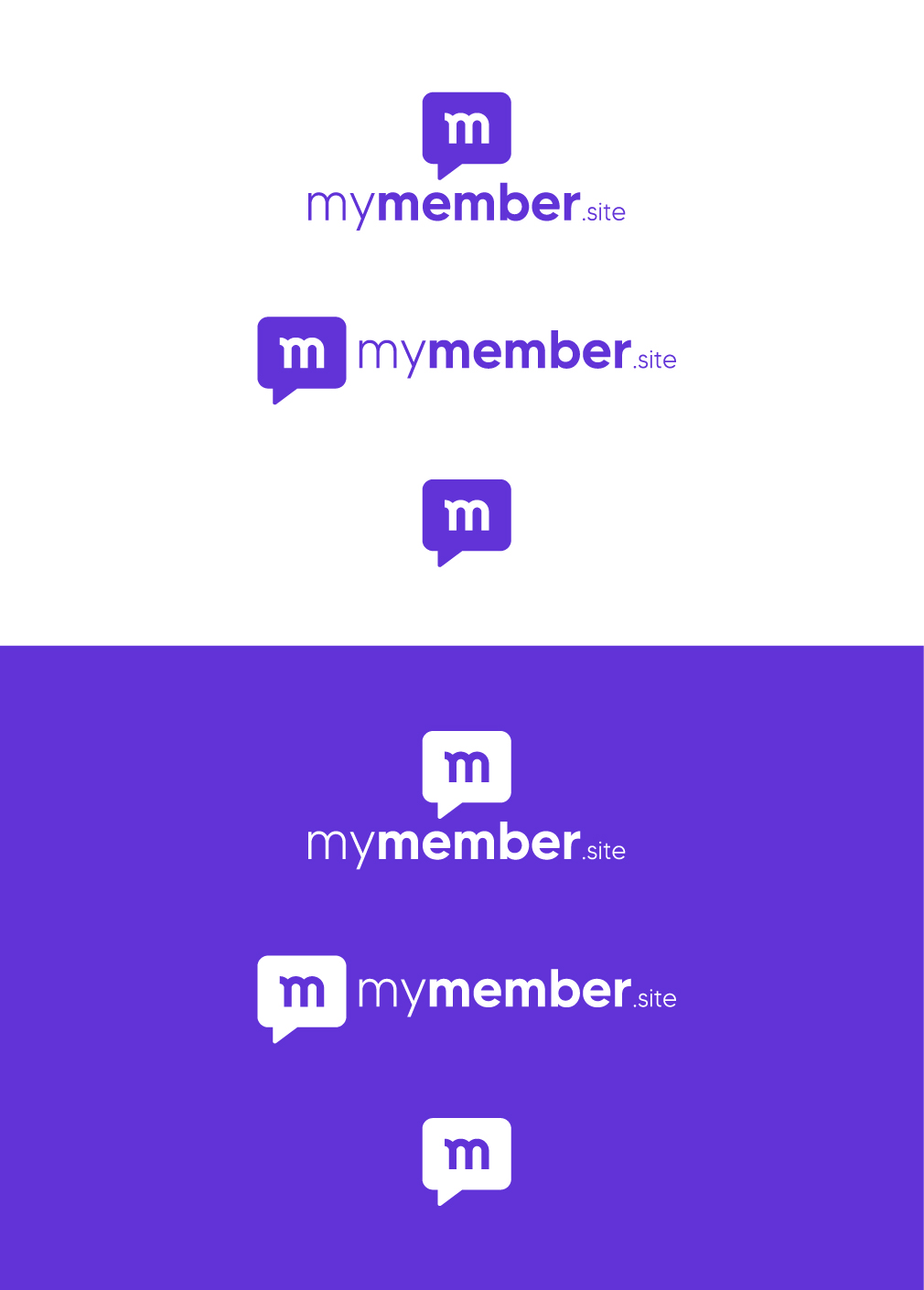 Bold, Modern, Content creator Logo Design for mymember.site by ...