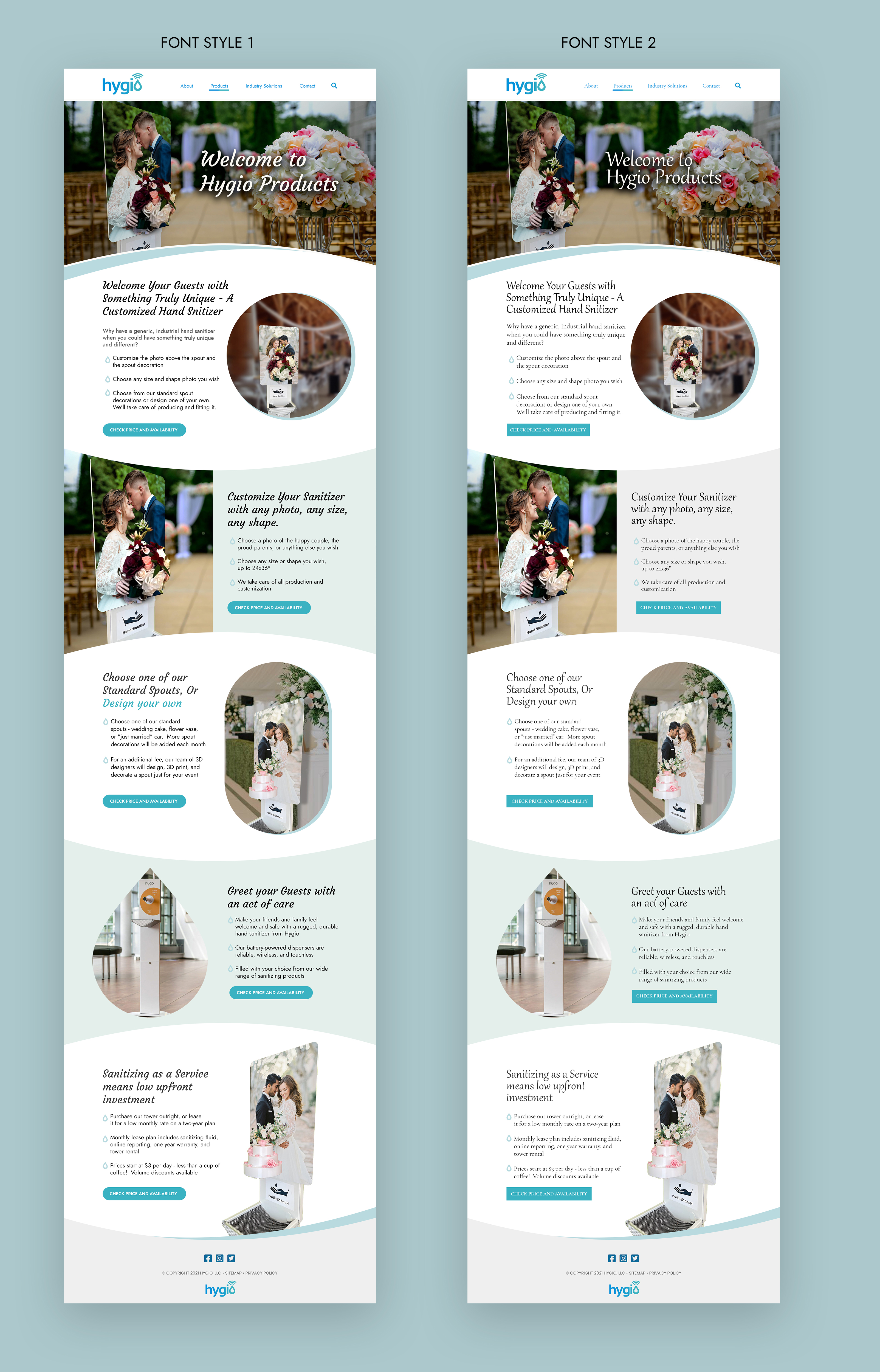 Web Design by MAHABA for Hygio LLC | Design #27699441