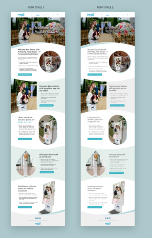 Web Design by MAHABA for Hygio LLC | Design: #27699441