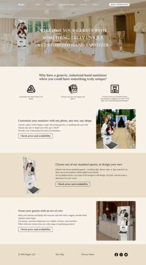 Web Design by shawdexx for Hygio LLC | Design: #27716595