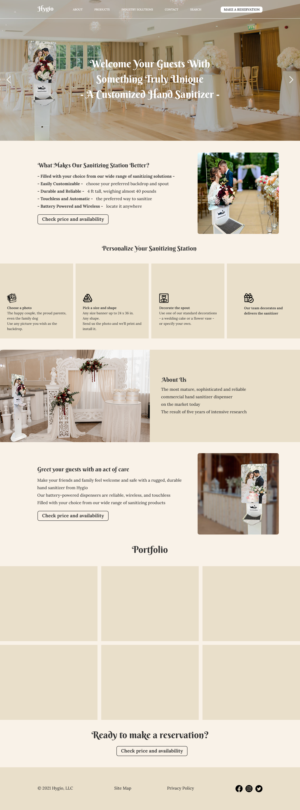 Web Design by shawdexx for Hygio LLC | Design #27746820
