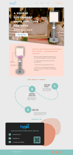 Web Design by amar achouri for Hygio LLC | Design #27705098