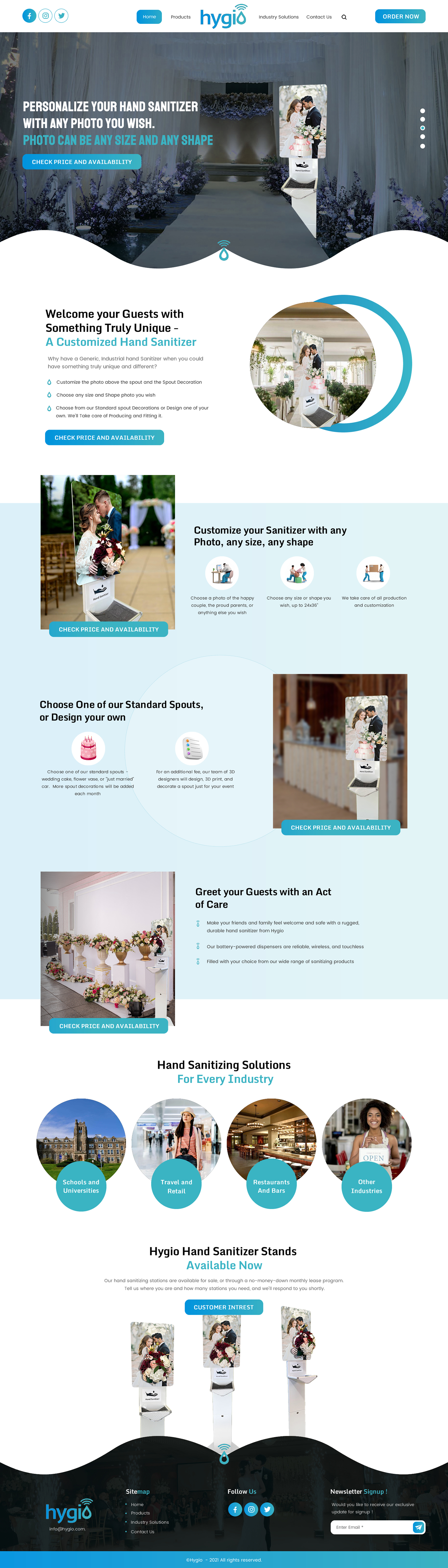 Web-Design von rightway für Hygio LLC | Design #27705607