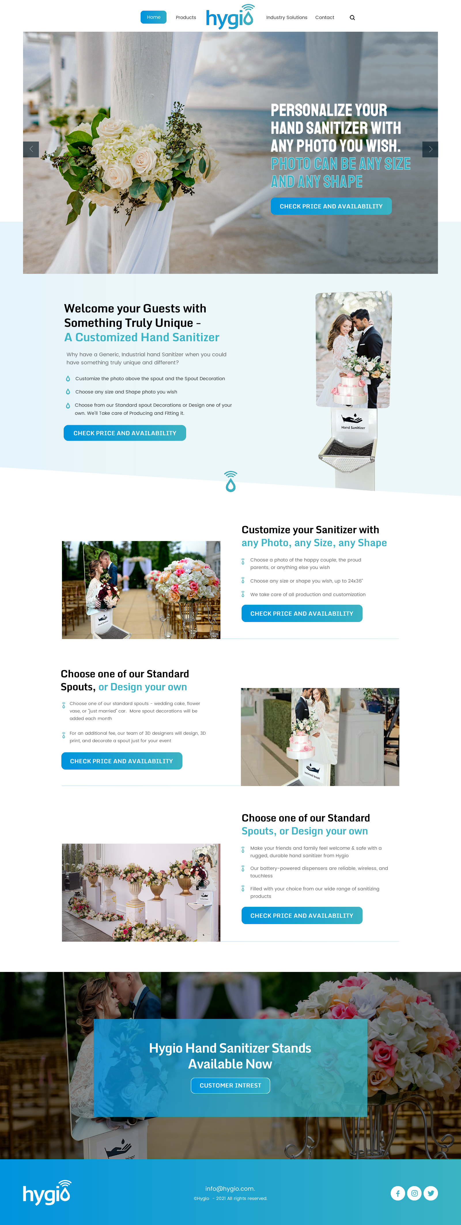 Web-Design von rightway für Hygio LLC | Design #27705608
