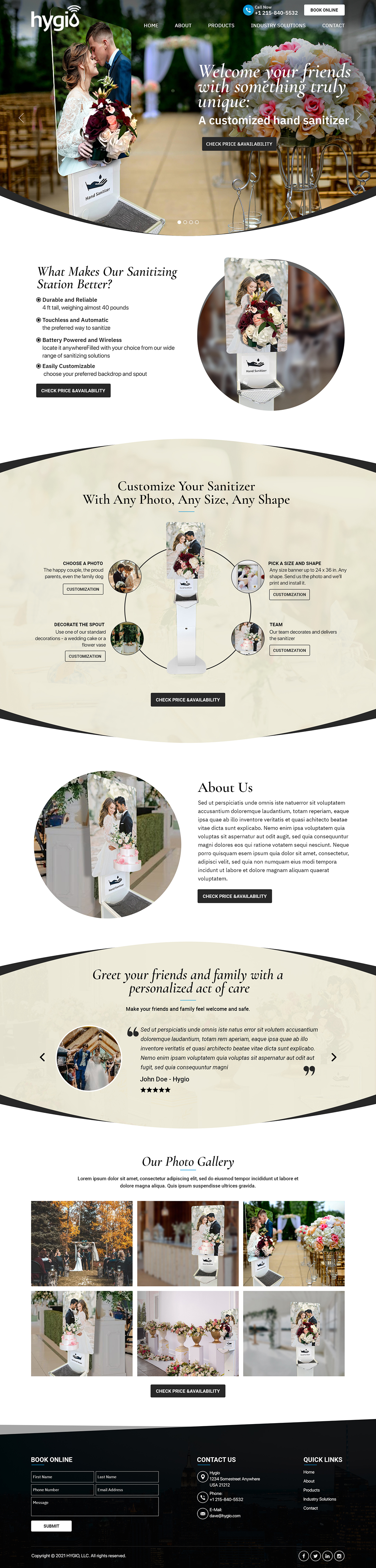 Web-Design von Titan Eagle für Hygio LLC | Design #27739153