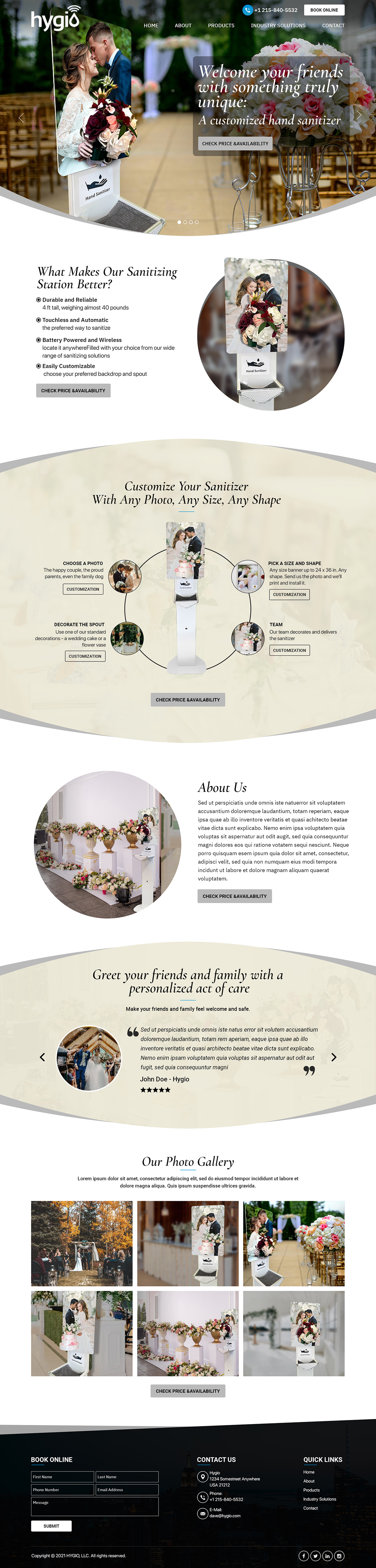 Web Design by Titan Eagle for Hygio LLC | Design: #27748256