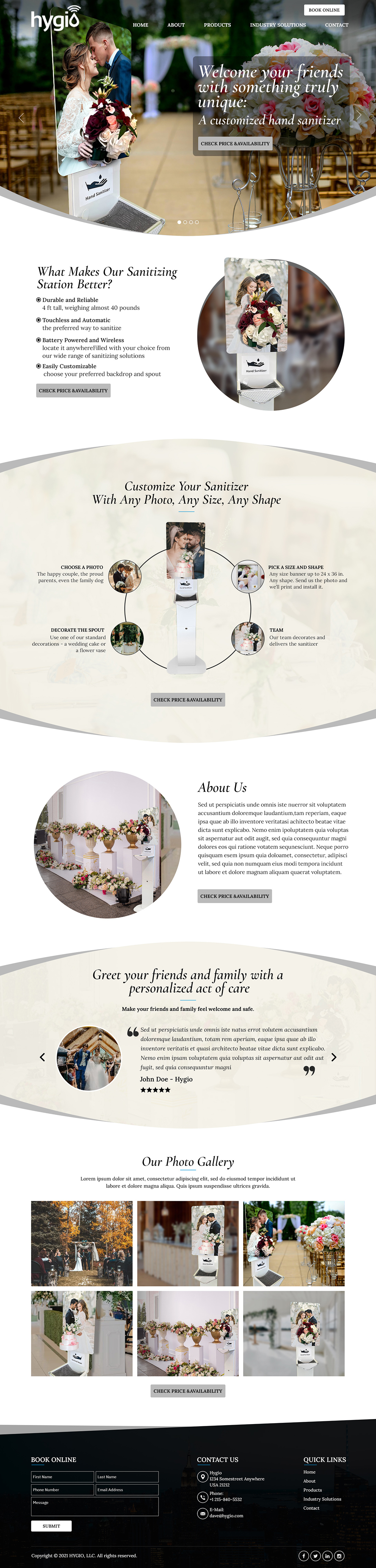 Web Design by Titan Eagle for Hygio LLC | Design #27757785