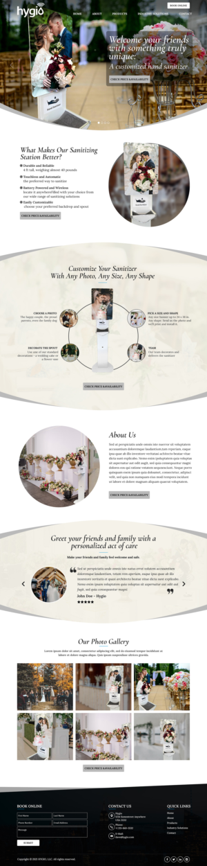 Web Design by Titan Eagle for Hygio LLC | Design: #27757785