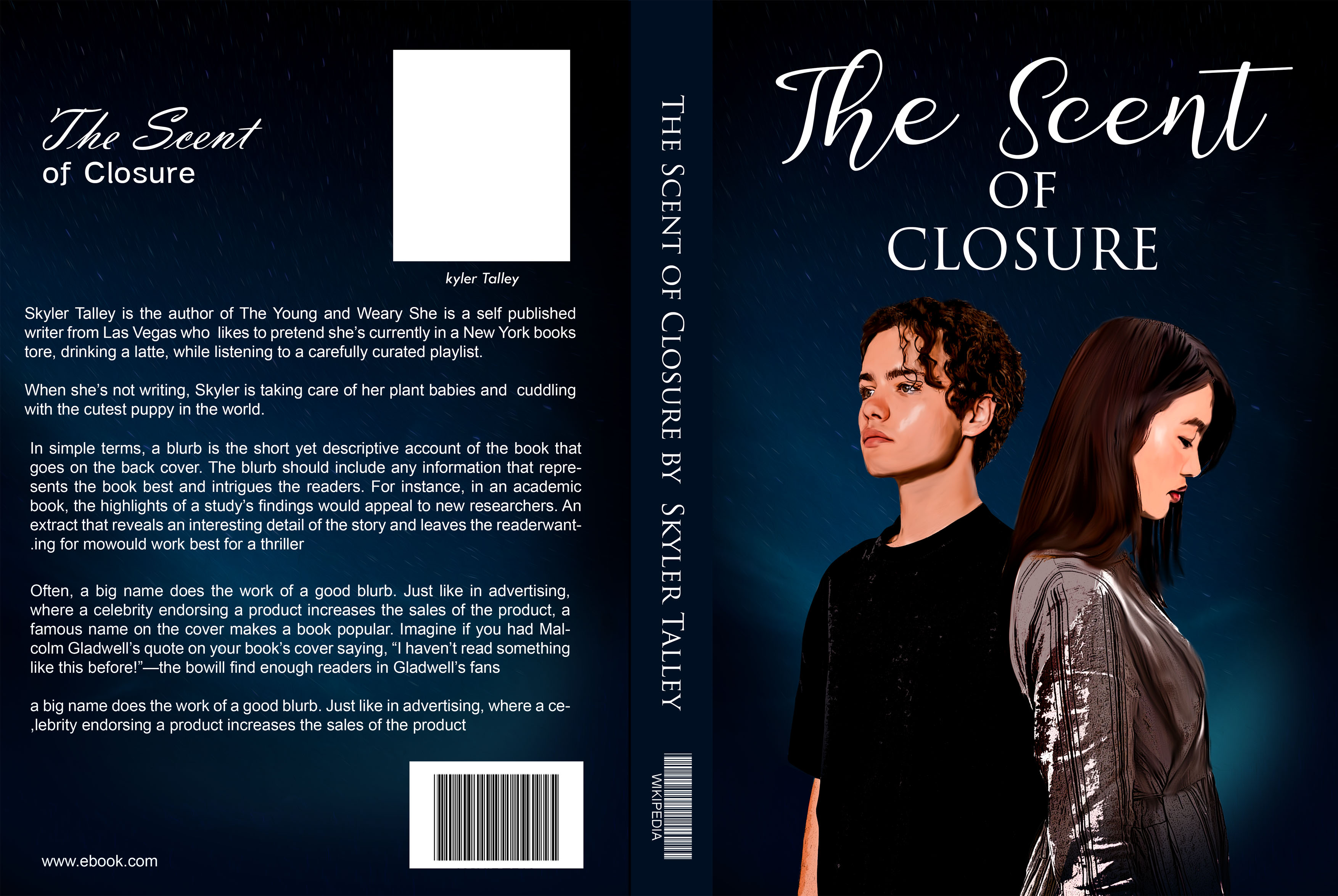 Book Cover Design by Sarah William for this project | Design #27714177