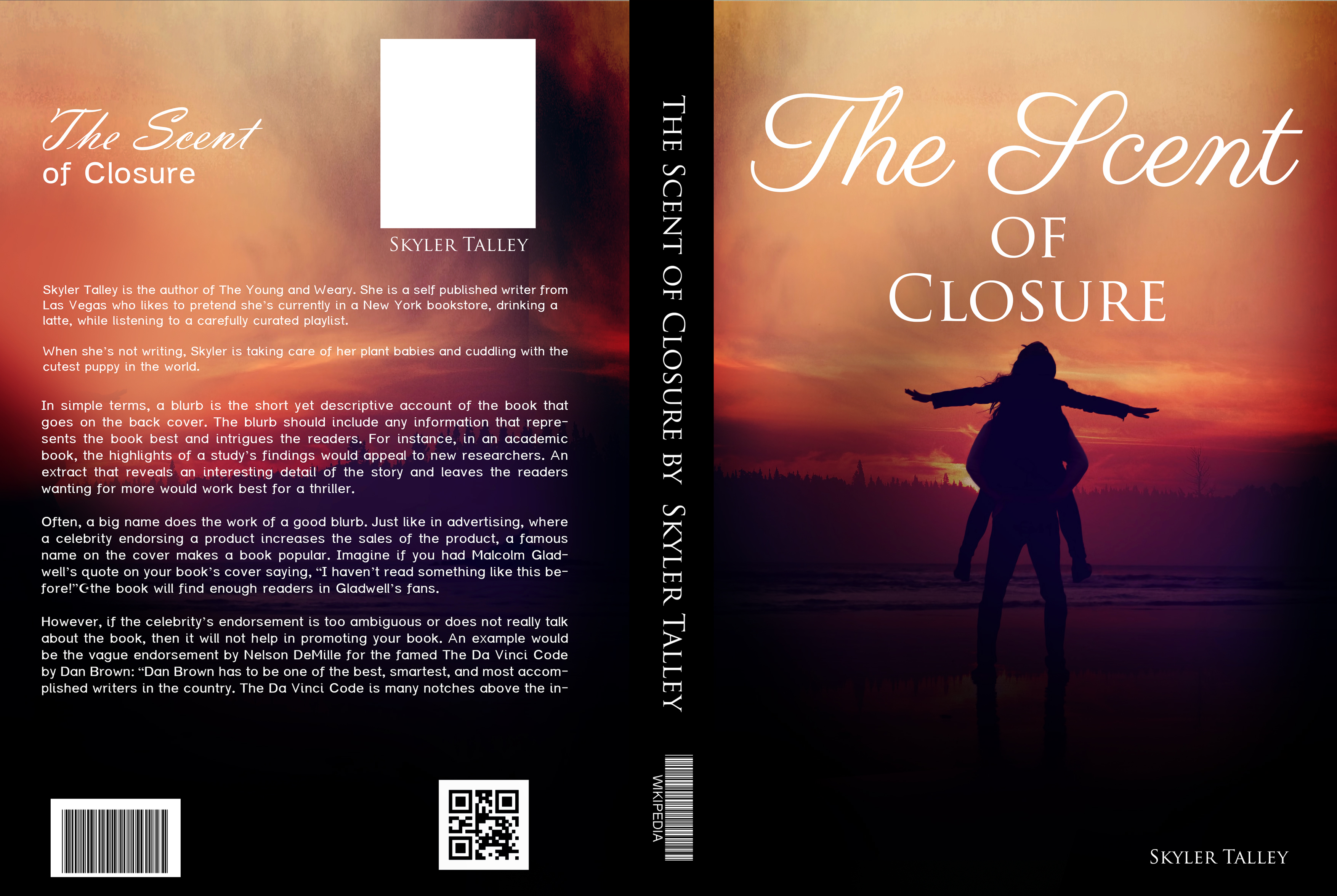Book Cover Design by Sarah William for this project | Design #27721945