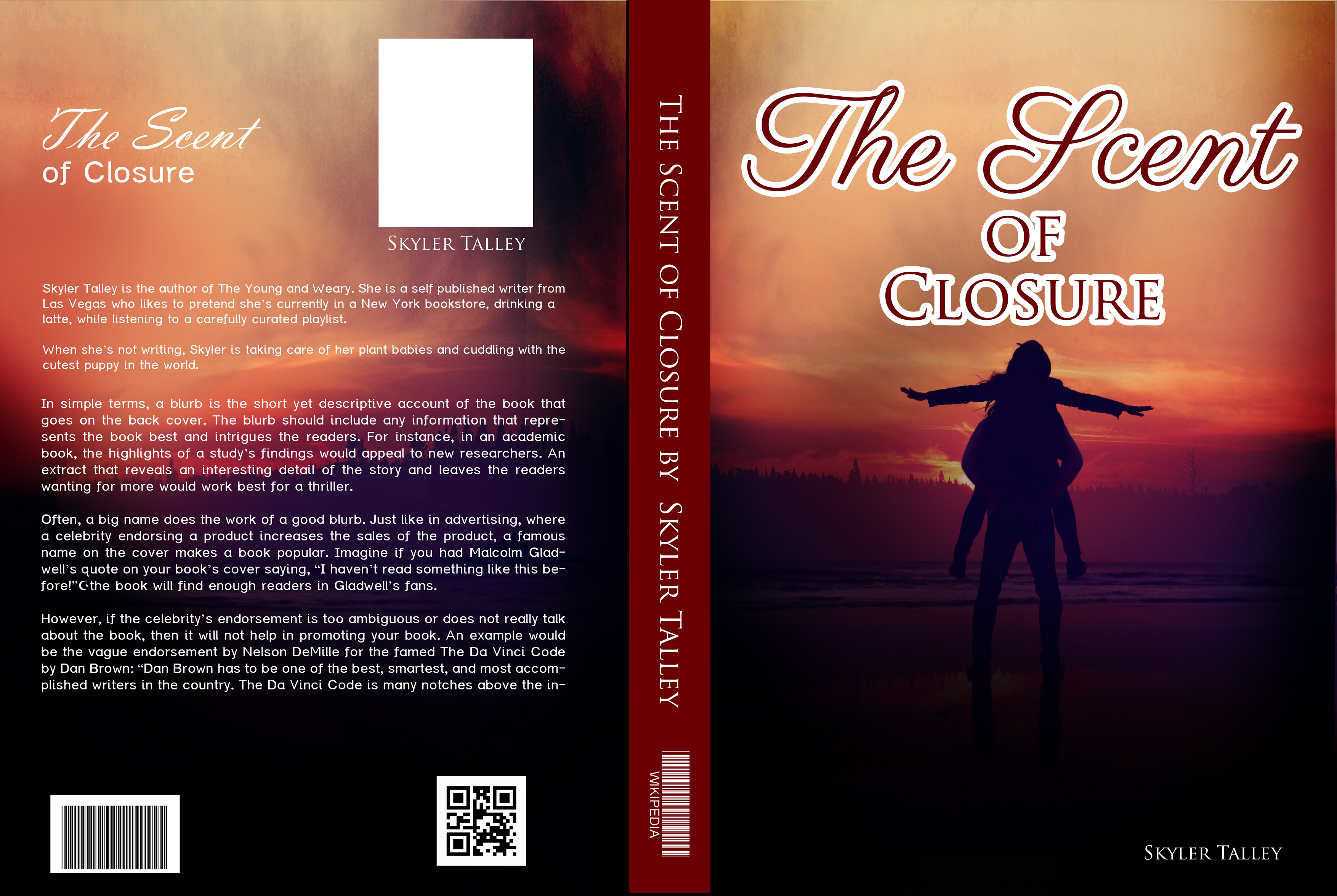 Diseño de portada de libro por Sarah William para este proyecto | Diseño #27721946