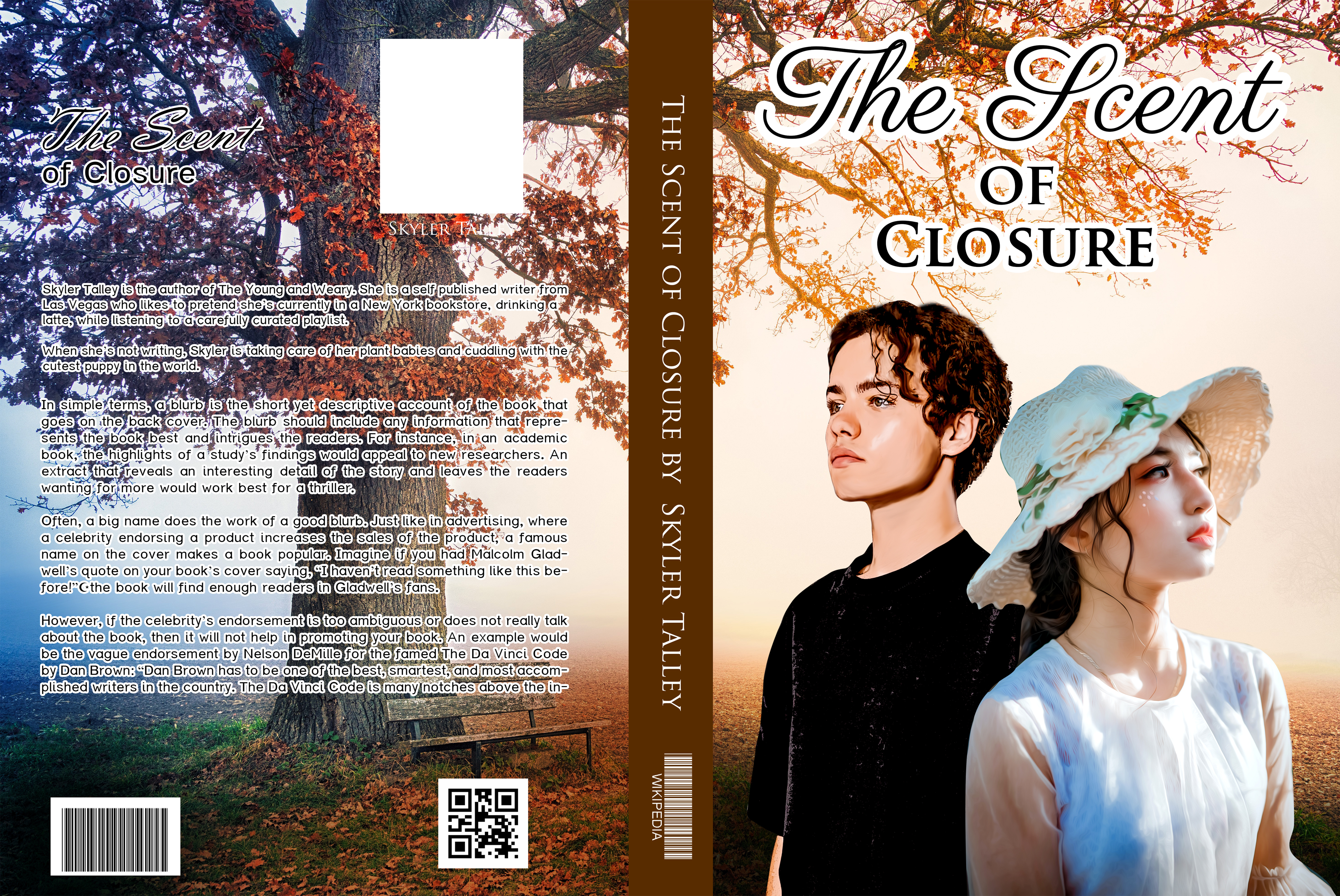 Book Cover Design by Sarah William for this project | Design #27728987