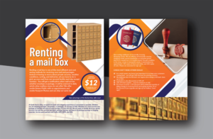 Design de Flyer par Deziners Zone pour Qwik Pack & Ship Raleigh | Design : #27698100