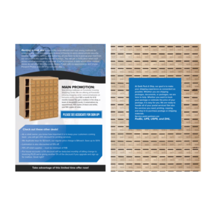 Design de Flyer par pipra pour Qwik Pack & Ship Raleigh | Design : #27698223