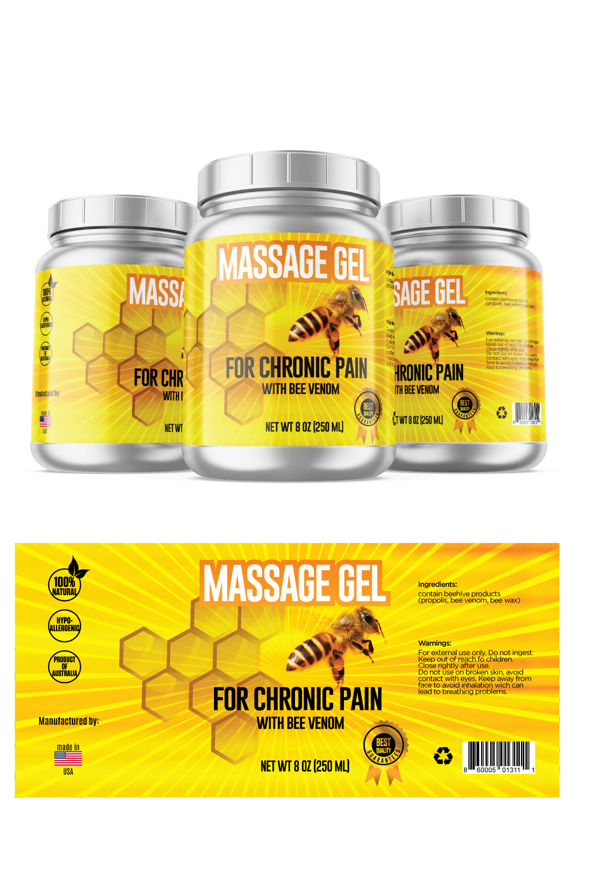 Label Design by Sergio Coelho for this project | Design #27701121