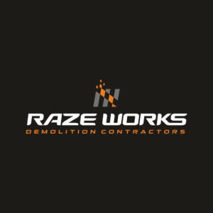 RAZE WORKS, LLC. - DEMOLITION CONTRACTORS | Logo Design by Ashani Bhattacharya