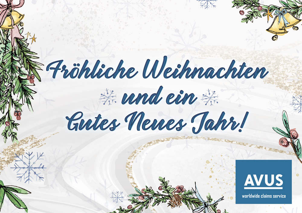 Greeting Card Design by tanya_gaysina59 for AVUS worldwide claims service GmbH&CoKG | Design #27705029