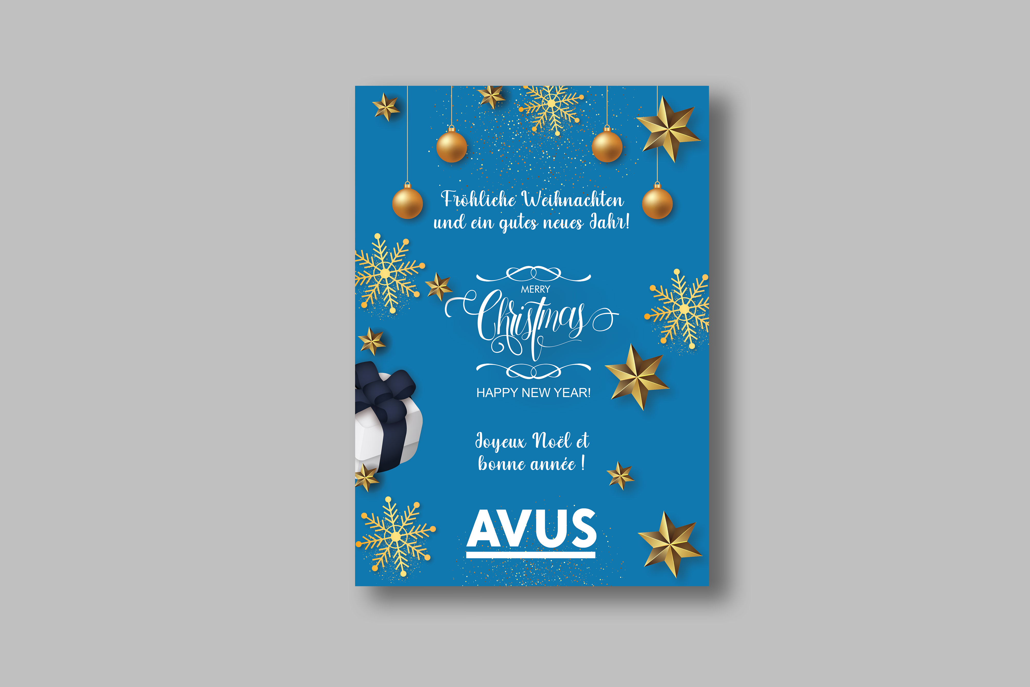 Greeting Card Design by Shamim_Design for AVUS worldwide claims service GmbH&CoKG | Design #27699795
