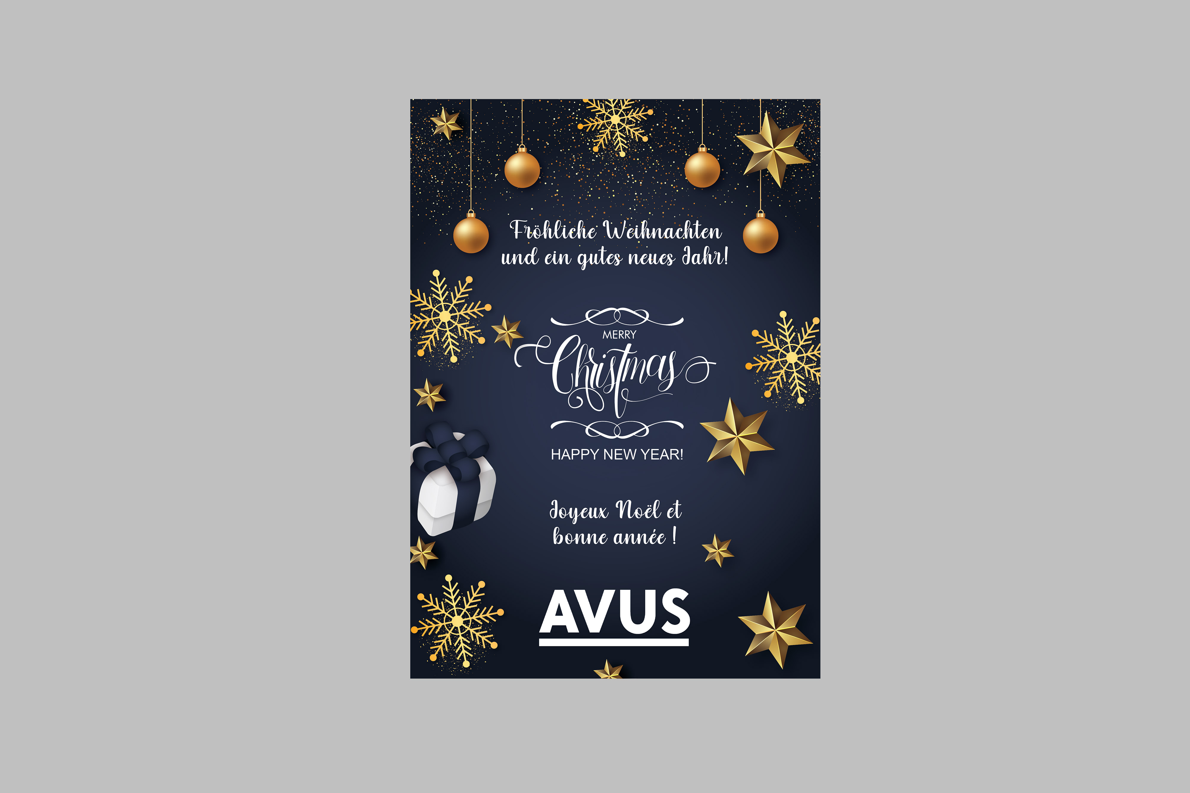Greeting Card Design by Shamim_Design for AVUS worldwide claims service GmbH&CoKG | Design #27699800