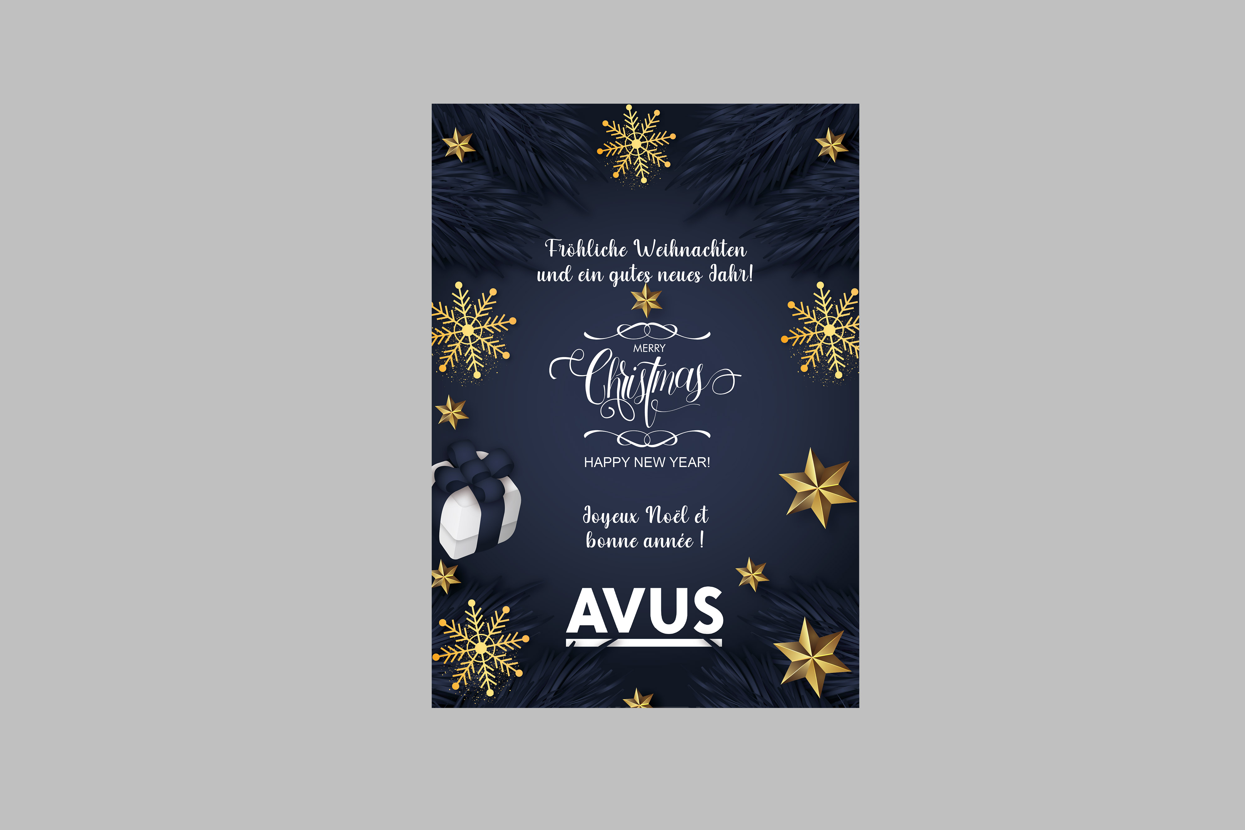 Greeting Card Design by Shamim_Design for AVUS worldwide claims service GmbH&CoKG | Design #27699802