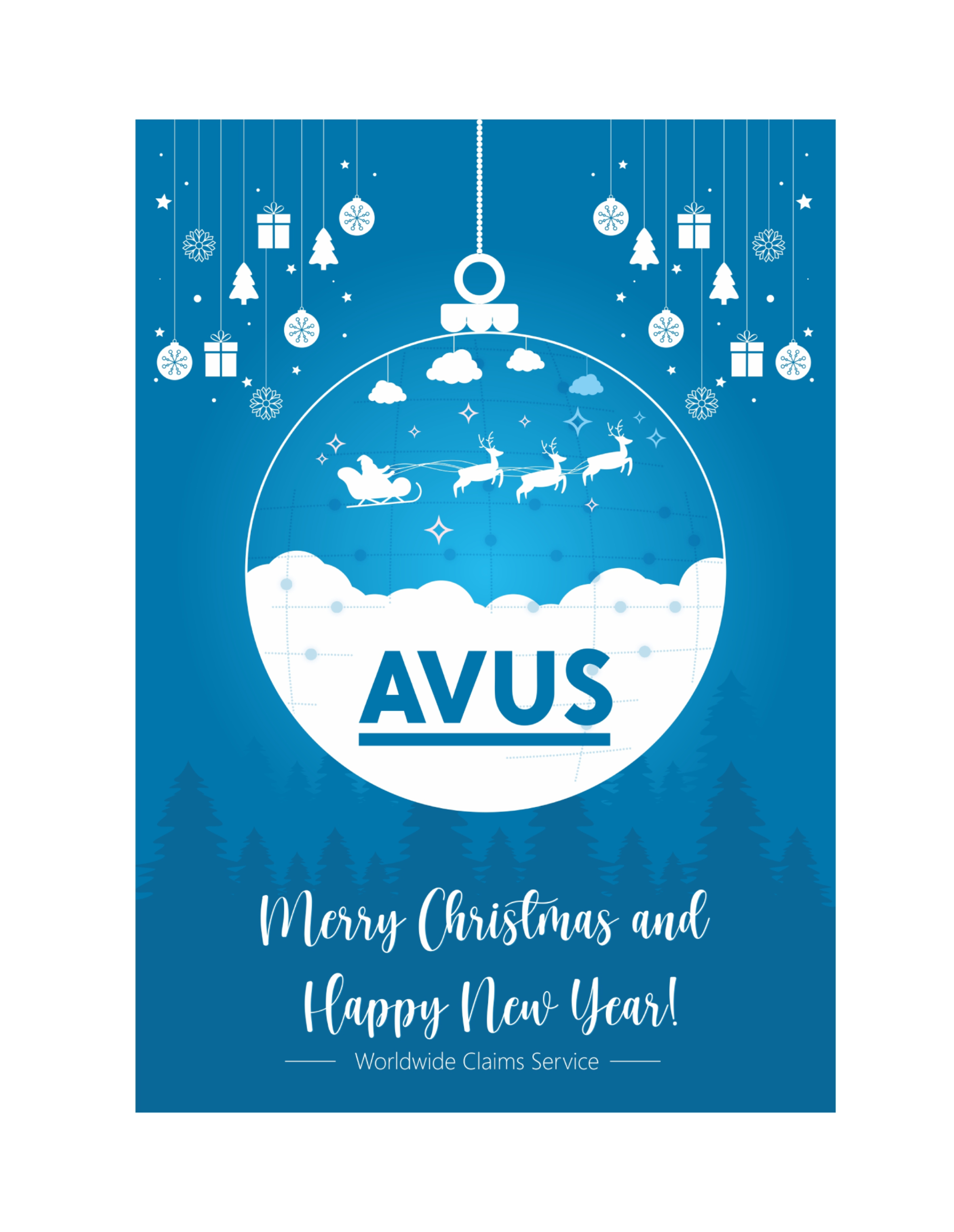 Greeting Card Design by KreativeMadz for AVUS worldwide claims service GmbH&CoKG | Design #27708689