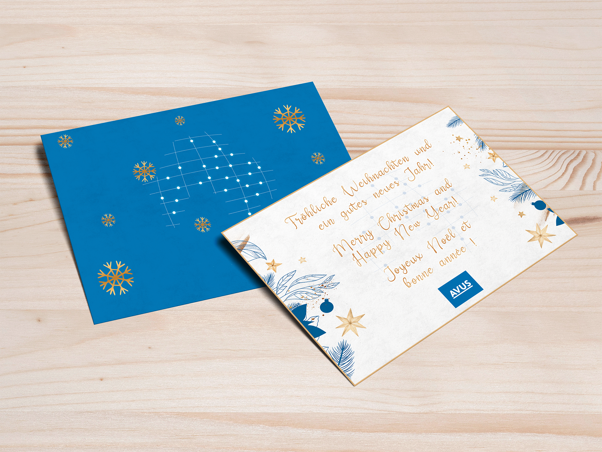 Grusskarten-Design von SamyPhotoshop für AVUS worldwide claims service GmbH&CoKG | Design #27729344