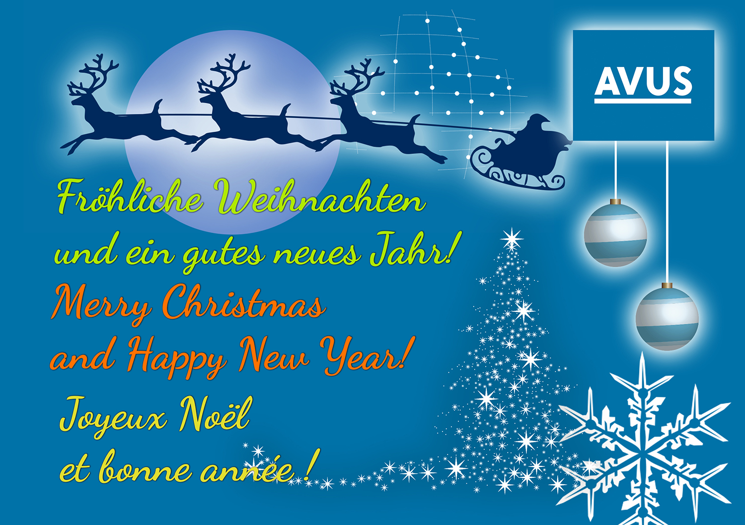 Greeting Card Design by Wally_F for AVUS worldwide claims service GmbH&CoKG | Design #27703347