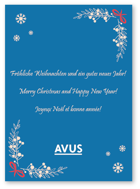 Grusskarten-Design von debora.apostolova für AVUS worldwide claims service GmbH&CoKG | Design #27712208