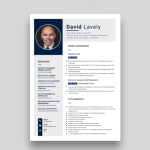 Design de CV par Riyad pour ce projet | Design : #27725267