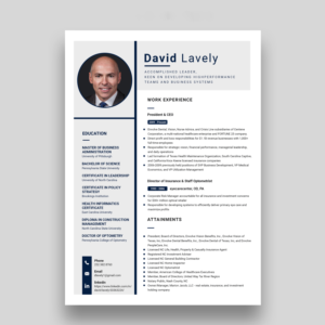 Design de CV par Riyad pour ce projet | Design : #27738596