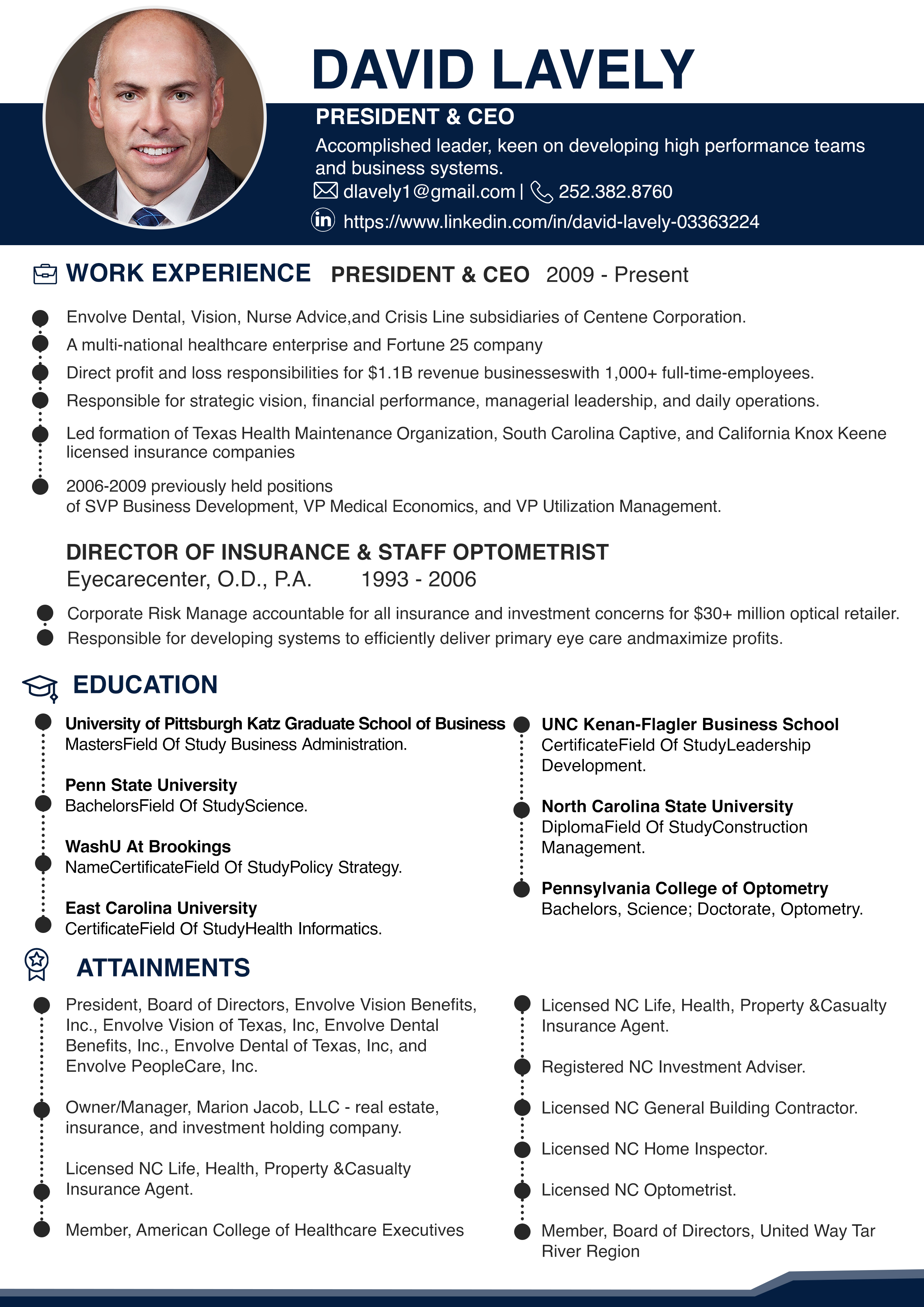 Resume Design by SAI DESIGNS for this project | Design #27748045