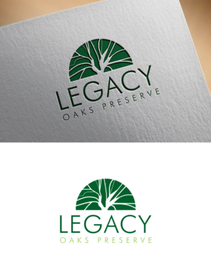 Legacy Oaks Preserve | Logo Design by BLUE LINE