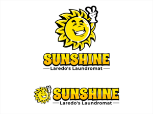 Sunshine, Laredo's Laundromat | Diseño de Logo por ninjah