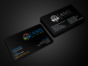 Business Card Design by Creations Box 2015 for AMS LIVING, LLC  | Design: #27702940